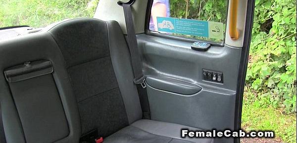  Inked cab driver anal fucked interracial in fake taxi